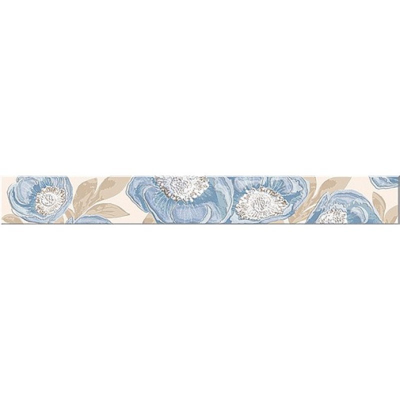 Бордюр Azori «Legato» Blue Sunset 50.5Х6.2 Бордюр Azori «Legato» Blue Sunset 50.5Х6.2