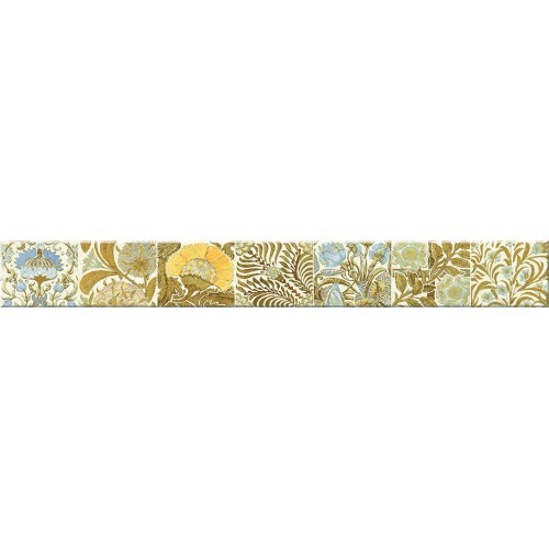 Бордюр Azori «Arte» Vetrata 50.5Х6.2 Бордюр Azori «Arte» Vetrata 50.5Х6.2