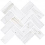 Керамогранит VitrA «Palissandro» шеврон белый (10Х5) 31.5Х27.9 (настенная, декор, мозаика)
