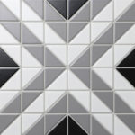 Керамическая мозаика Starmosaic “Albion” CUBE GREY (сетка 27.5Х27.5Х0.6 см)
