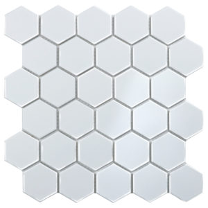 Керамическая мозаика Starmosaic “Homework” Hexagon Small White Glossy (сетка 27.8Х26.5Х0.6 см) Керамическая мозаика Starmosaic “Homework” Hexagon Small White Glossy (сетка 27.8Х26.5Х0.6 см)
