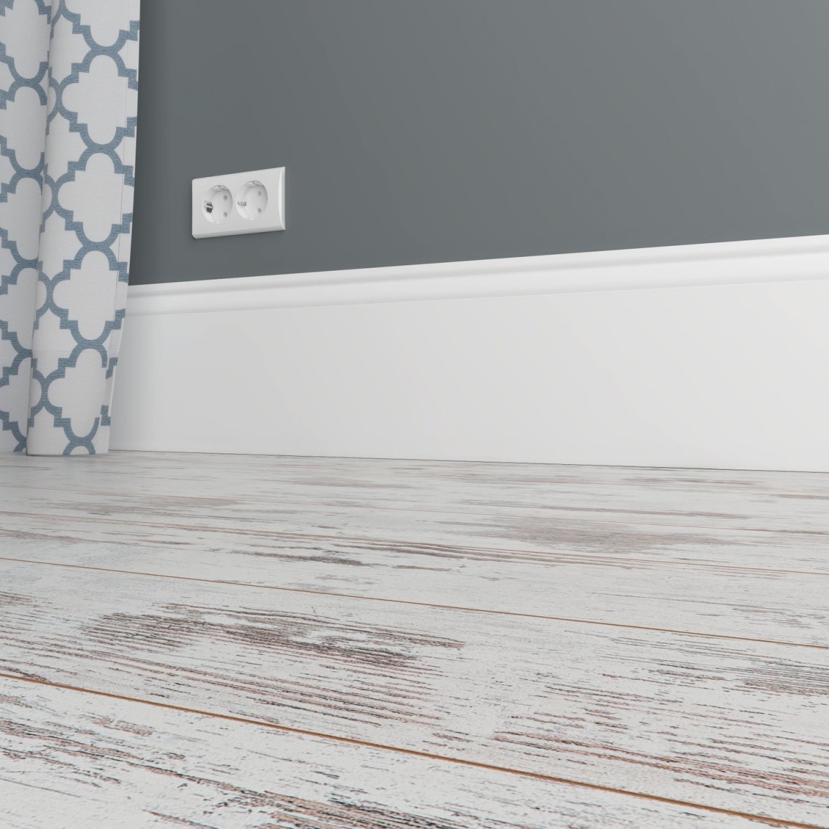 Плинтус Ultrawood арт. Base 0007 (244Х18.5Х1.5 см) Плинтус Ultrawood арт. Base 0007 (244Х18.5Х1.5 см)