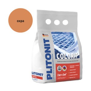 Затирка Plitonit Colorit охра 2 кг Затирка Plitonit Colorit охра 2 кг