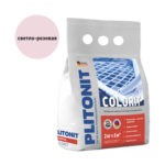 Затирка Plitonit Colorit светло-розовая 2 кг