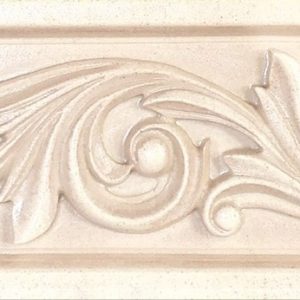 Бордюр настенный Gracia Ceramica «Antico» Сlassic beige border 02 бежевый (25Х6 см)