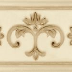 Бордюр (декор) Gracia Ceramica «Visconti» beige border 02 бежевый (25Х8.5 см)