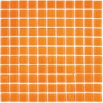 Стеклянная мозаика Bonaparte Orange glass (сетка 30Х30Х0.4 см)