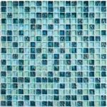 Стеклянная мозаика Bonaparte Sea Drops (сетка 30Х30Х0.8 см)