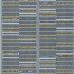 Плитка настенная (декор) AZORI «Aura» Atlantic Geometria Decor (63Х31.5Х0.9 см)