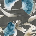 Плитка настенная (декор) AZORI «Aura» Grafite Floris Decor (63Х31.5Х0.9 см)