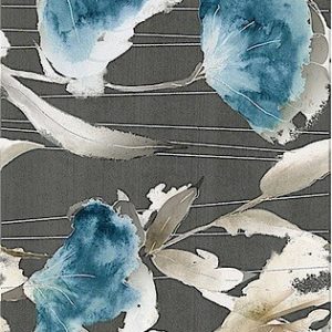Плитка настенная (декор) AZORI «Aura» Grafite Floris Decor (63Х31.5Х0.9 см)
