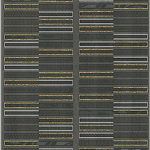 Плитка настенная (декор) AZORI «Aura» Grafite Geometria Decor (63Х31.5Х0.9 см)
