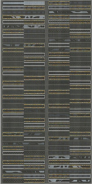 Плитка настенная (декор) AZORI «Aura» Grafite Geometria Decor (63Х31.5Х0.9 см) Плитка настенная (декор) AZORI «Aura» Grafite Geometria Decor (63Х31.5Х0.9 см)