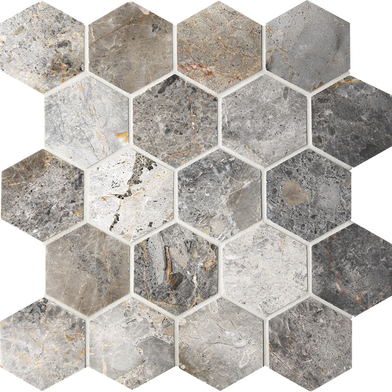 Каменная мозаика Starmosaic “Wild Stone” HEXAGON VLgP 64х74 (сетка 30.5Х30.5Х0.8 см) Каменная мозаика Starmosaic “Wild Stone” HEXAGON VLgP 64х74 (сетка 30.5Х30.5Х0.8 см)