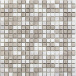 Мозаика из натурального камня Bonaparte Melange-15 (сетка 30.5Х30.5Х0.7 см)
