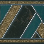 Бордюр KERAMA MARAZZI «Алькала» черный MLD\B98\7200 (20Х6.3Х0.8 см)