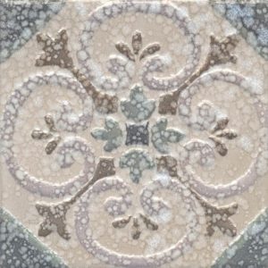 Плитка настенная (декор) KERAMA MARAZZI «Барио» беж DD\B28\17023 (15Х15Х0.6 см)