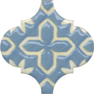 Плитка настенная KERAMA MARAZZI «Арабески Майолика» голубой 65005 (30Х26Х0.7 см)