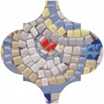 Плитка настенная KERAMA MARAZZI «Арабески Майолика» голубой 65005 (30Х26Х0.7 см)