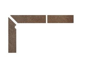 Плинтус для ступеней Interbau & Blink «Alpen» 045 Engadin, левый, 3 части Плинтус для ступеней Interbau & Blink «Alpen» 045 Engadin, левый, 3 части